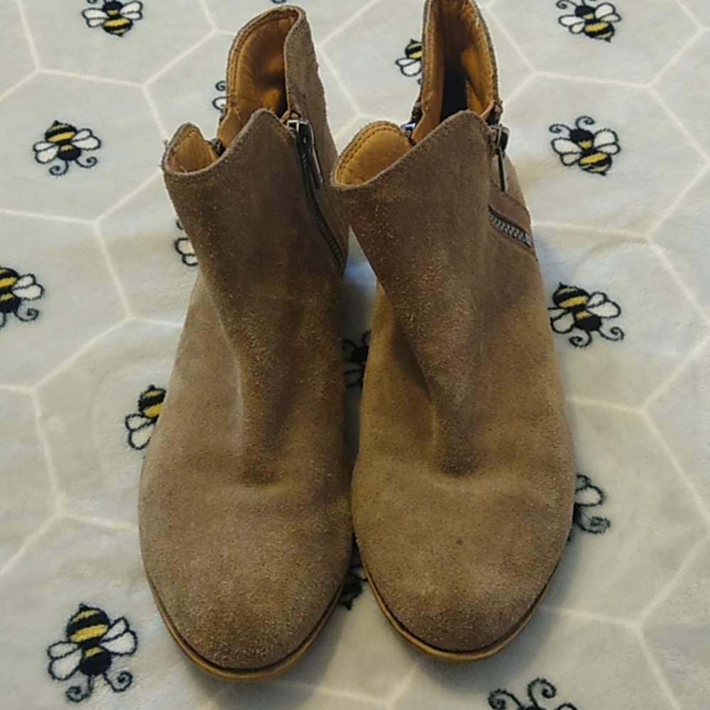Lucky Brand suede booties